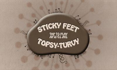 Captures d'écran du jeu de Pieds Collants Topsy-Turvy sur votre téléphone Android, une tablette.
