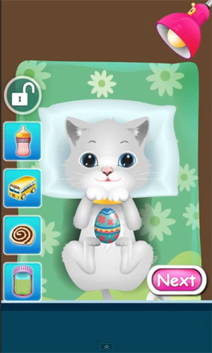 Captures d'écran du jeu Bébé animal de compagnie: Vet médecin sur Android, une tablette.