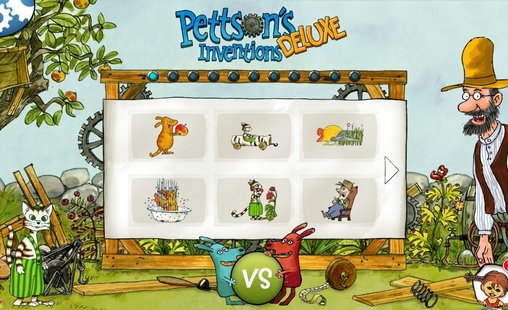 Captures d'écran du jeu Pettson's inventions deluxe   , .