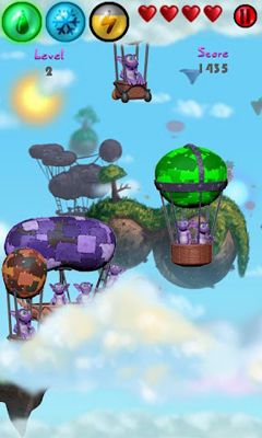 Captures d'écran du jeu sur Cloud Kingdom téléphone Android, une tablette.