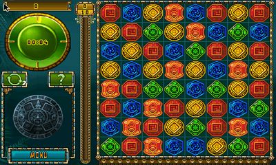 Captures d'écran du jeu les Trésors de Montezuma 2 téléphone Android, une tablette.