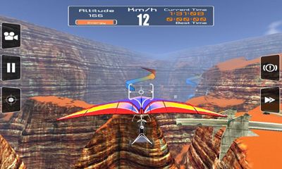 Screenshots of the game Racing Glider on Android phone, tablet.