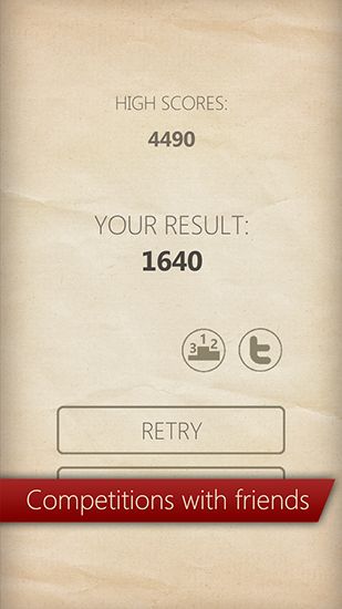 Capturas de tela do jogo Litterae no telefone Android, tablet.