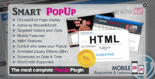 Download Indeed Smart PopUp for WordPress v4.1 snapshot