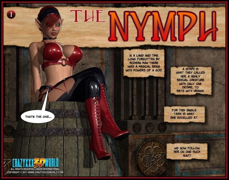 [Comix] The Nymph / The Nymph (CrazyXXX3DWorld) [3DCG, elf, rape, futanari, magic, big breast, group, transfomation, BDSM] [JPG] [eng]