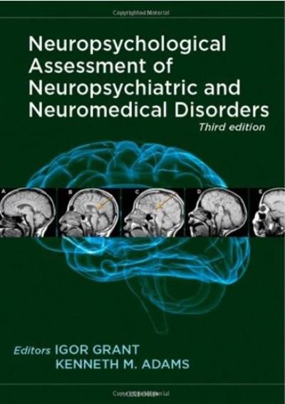 Handbook Of Neuropsychology Of Mental Illness