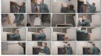 Отделка керамической плиткой ванной комнаты вокруг двери (2014) WebRip