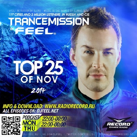 DJ Feel - TOP 25 OF NOVEMBER 2014 (04-12-2014)