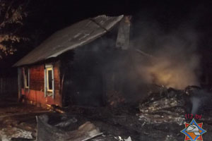 В Слуцком районе на пожаре погибла семья
