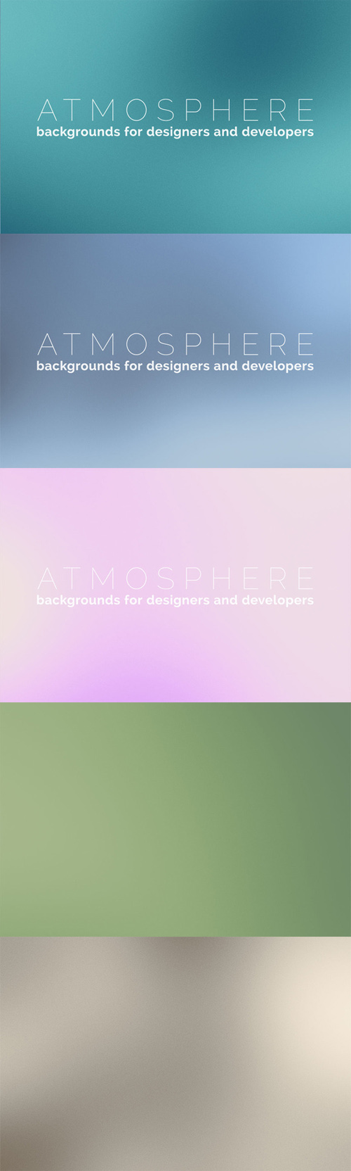 CreativeMarket - Atmosphere Background Pack 7964