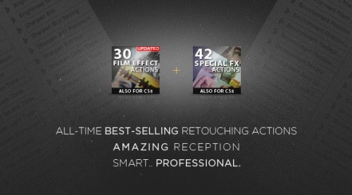 GraphicRiver - PROActions Bundle - Film & Special Effects Product visual