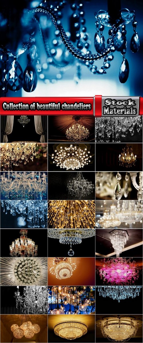 Collection of beautiful chandeliers 25 UHQ Jpeg