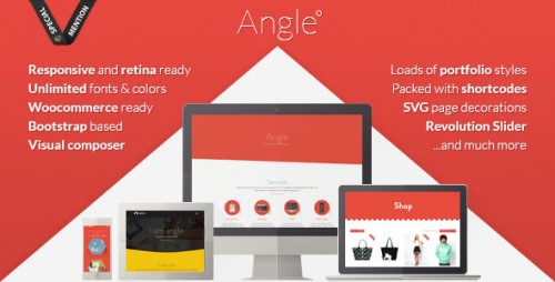 Nulled Angle v1.7.5 - Flat Responsive Bootstrap MultiPurpose Theme  