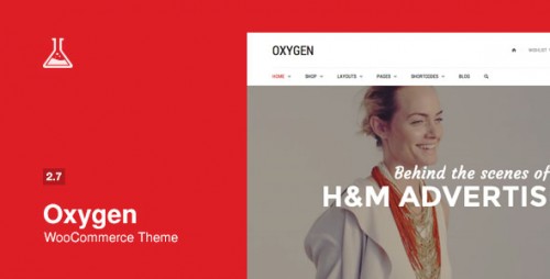 Download Oxygen v2.7 - WooCommerce WordPress Theme graphic