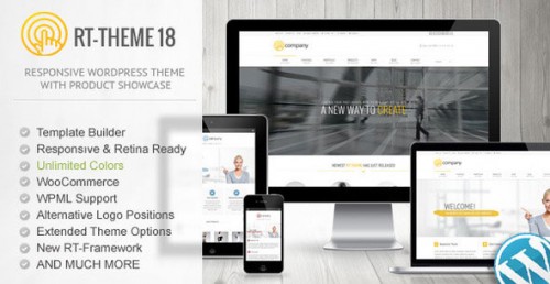 Nulled RT-Theme 18 v1.6.1 - Responsive WordPress Theme product pic