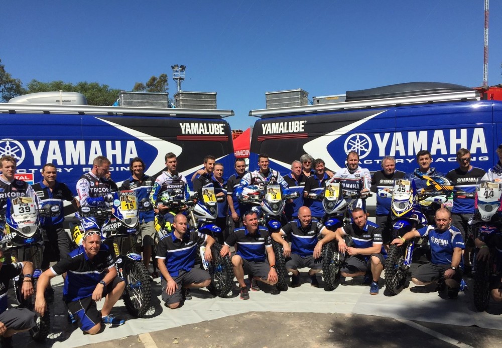 Команда Yamaha Factory Racing. Дакар 2015