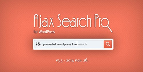 Nulled Ajax Search Pro for WordPress v3.5 product picture