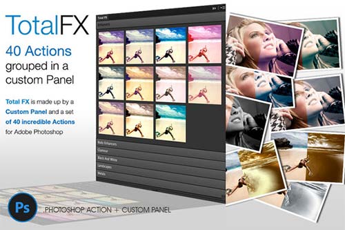 CreativeMarket Total FX - 40 Photographic Actions