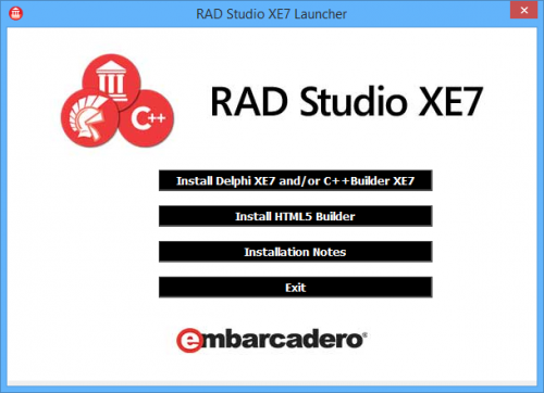 Embarcadero RAD Studio XE7 U1 Multilanguage 171217