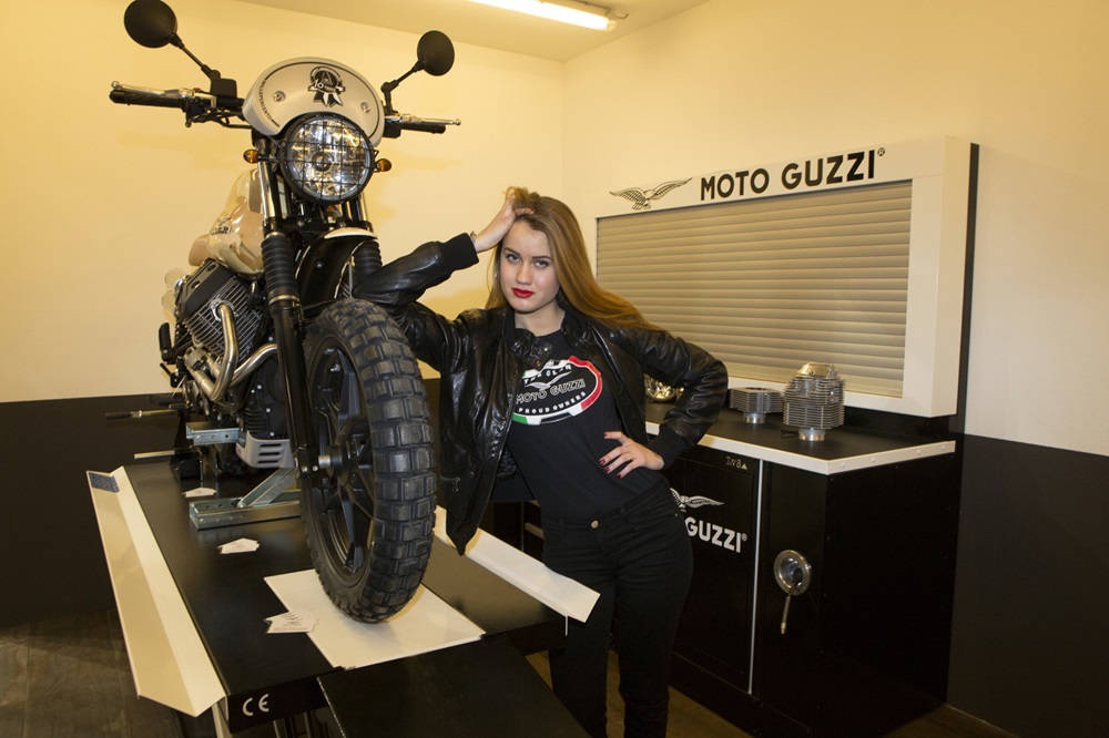Кастомы Moto Guzzi на мотошоу Motor Bike Expo 2015