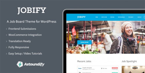 NULLED Jobify v2.0.4.1 - Themeforest WordPress Job Board Theme download
