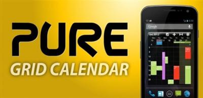 Pure Grid calendar widget v2.6.8