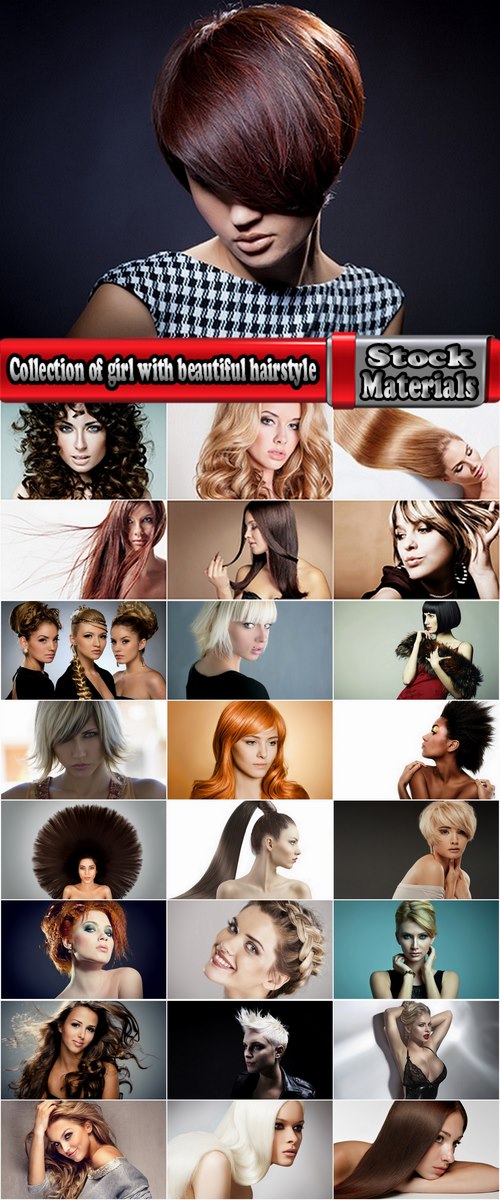 Collection of girl with beautiful hairstyle 25 HQ Jpeg