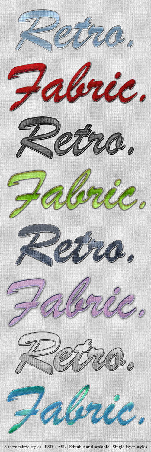 CM - Retro Fabric Styles 182457