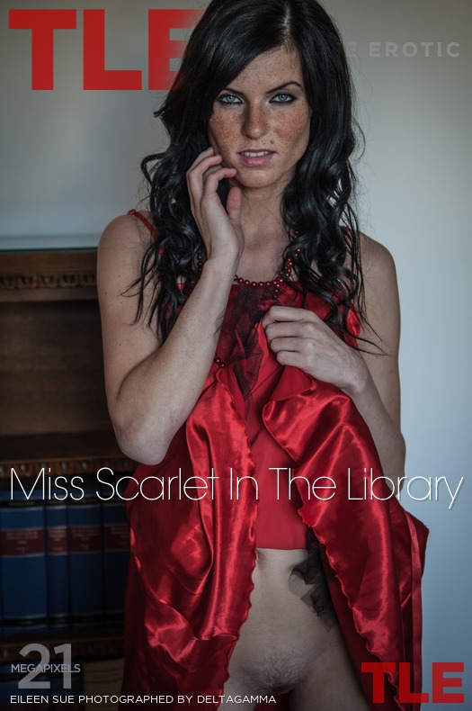 [TheLifeErotic.com] 2015-02-11 Eileen Sue - Miss Scarlet in the library [120  / Hi-Res]