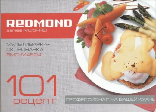Мультиварка-скороварка Redmond RMC-M4504 - 101 рецепт