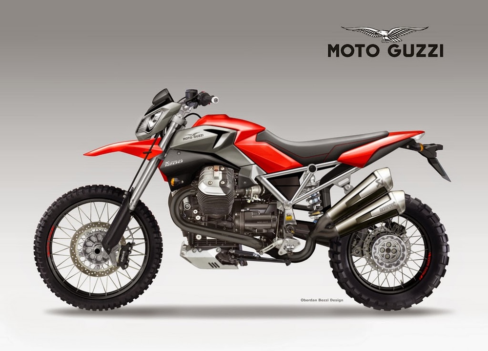 Концепт Moto Guzzi X-Rally 1200