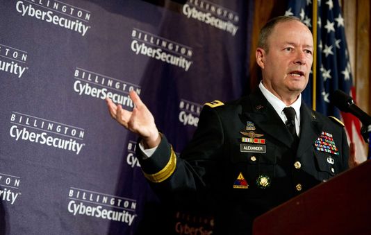 direktor der NSA, der general Keith Alexander, auf dem gipfel für cyber-sicherheit in Washington, 25. september.