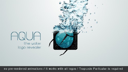 VideoHive - Aqua - The Water Logo Revealer 10497696