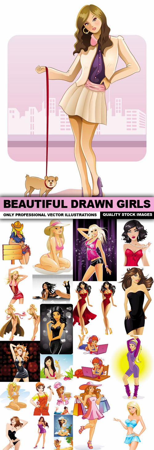 Beautiful Drawn Girls 6