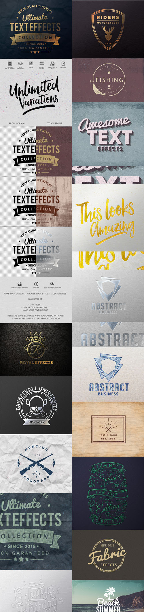GraphicRiver - Ultimate Text Effect Collection 12937488