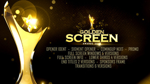 Golden Screen Awards - Project for After Effects (Videohive)