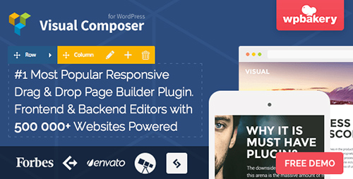 Nulled Visual Composer v4.7.3 - Page Builder for WordPress product graphic