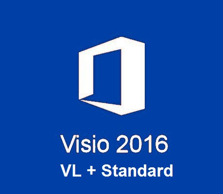 Microsoft Visio 2016 Pro (VL + Standard) (x86-x64) English DVD