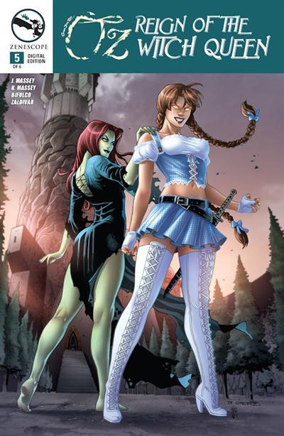 Grimm Fairy Tales Presents Oz Reign Of The Witch Queen 005 (2015)