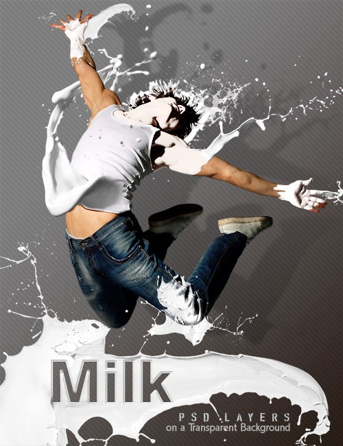 DAZ3D: Ron's Milk - (Photoshop Brushes & PSD Layers)