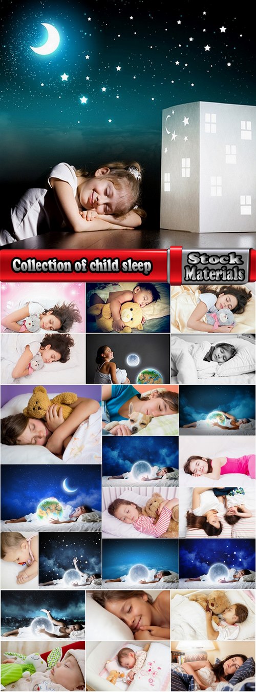 Collection of children child sleep sleeping dream bed 25 HQ Jpeg