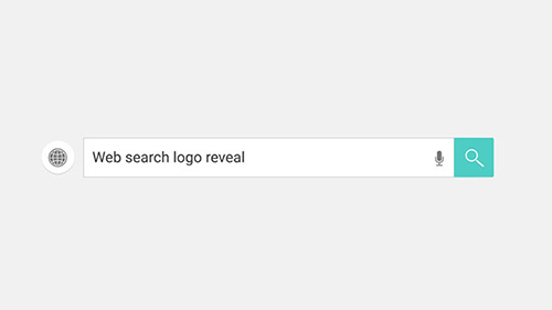 Web Search Logo Reveal - Project for After Effects (Videohive)