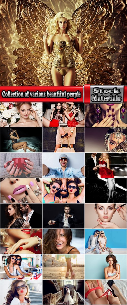Collection of various beautiful people top model woman man girl 25 HQ Jpeg
