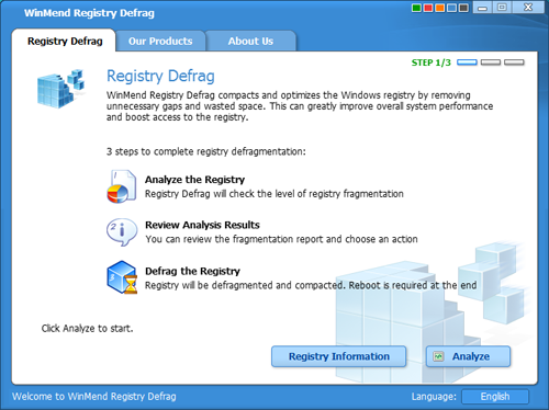 WinMend Registry Defrag 2.0.0.0 Portable