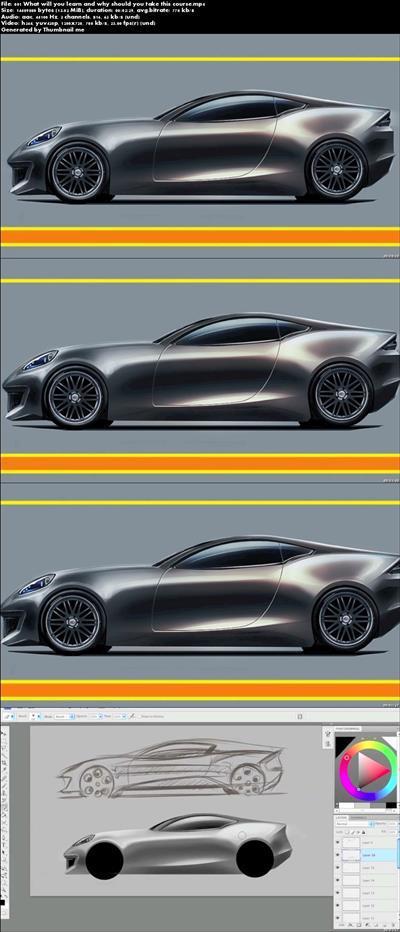 [Tutorials] Photoshop Car Design The Easy Way to Car Rendering in PS