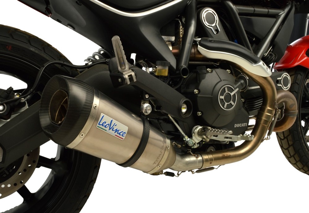 Новые выхлопные LeoVince для Ducati Scrambler 800
