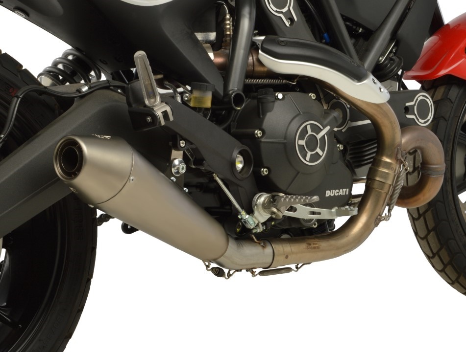 Новые выхлопные LeoVince для Ducati Scrambler 800