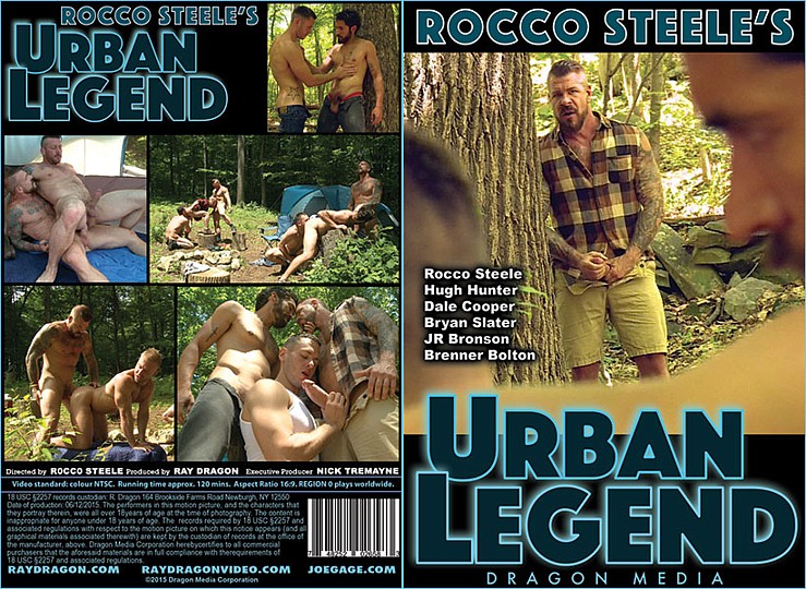 Urban Legend /   (Rocco Steele, Dragon Media) [2015 ., Bears, Oral, Anal, Tattoo, Group sex, DVDRip]