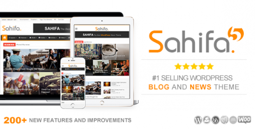 Nulled Sahifa v5.5.0 - Responsive WordPress News, Magazine, Blog Theme  