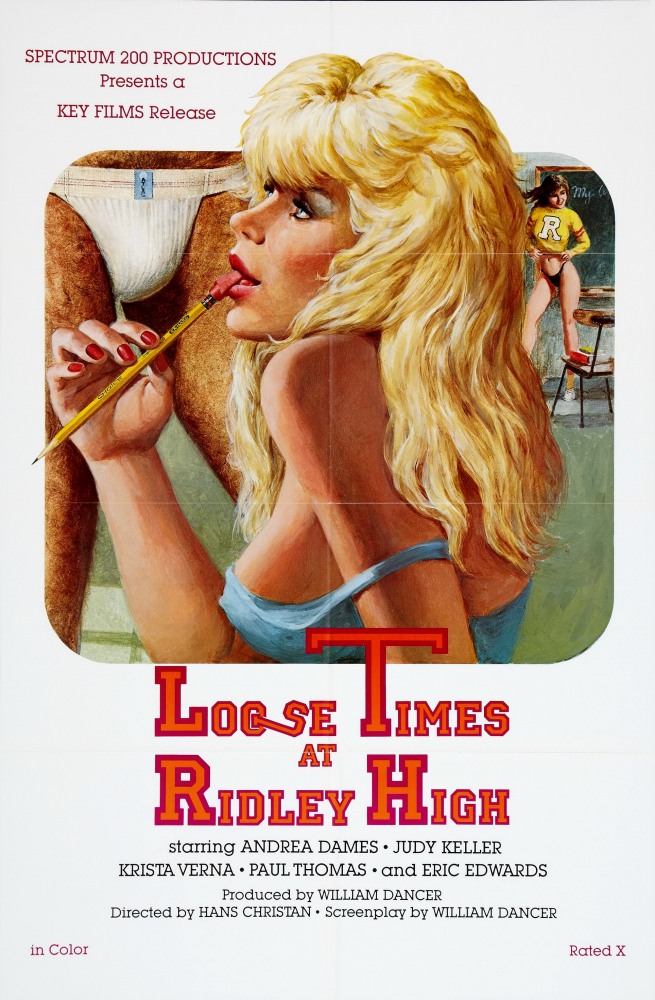 Loose Times at Ridley High  Liberdade Total /      (Henning Schellerup (as Hans Christian), Spectrum 200 Productions) [1984 ., Classic, DVDRip(?)]